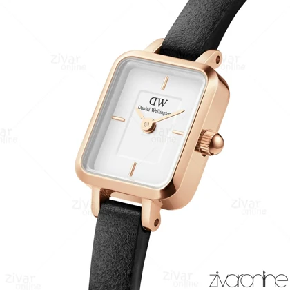 ساعت دنیل ولینگتون قاب رزگلد کوادرو مینی 105518