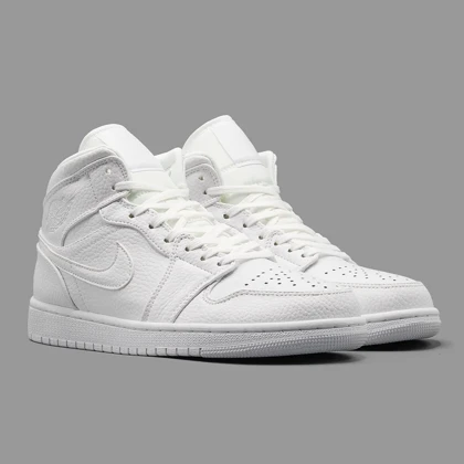 نایکی جردن 1 تریپل وایت ساق‌دار Nike Air Jordan 1 High Triple White
