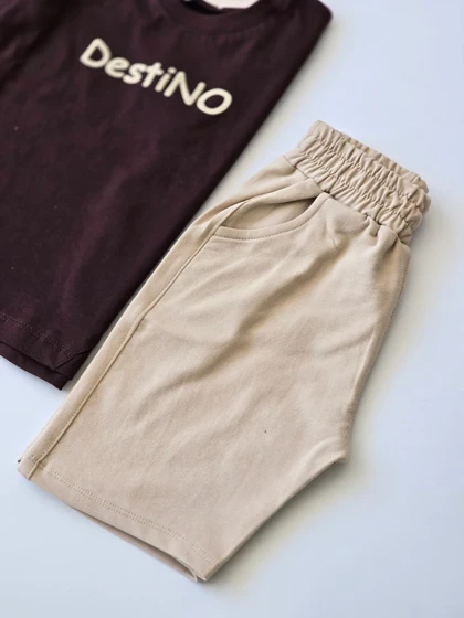 تیشرت شلوارک destino کد 2354