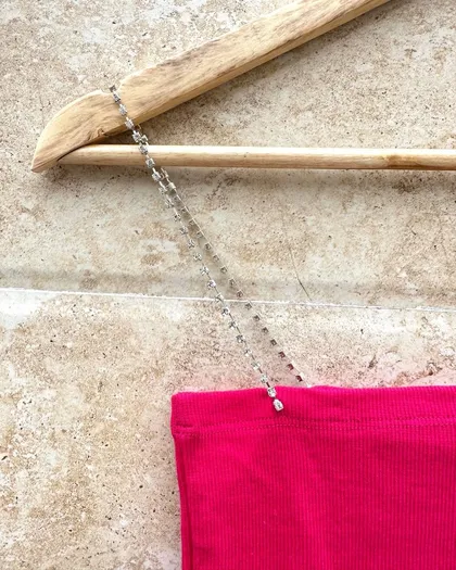 تاپ بند مرواریدی