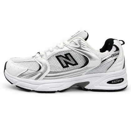کتانی مردانه مدل نیوبالانس 530 سفید مشکی (کیفیت درحد مستر) New Balance