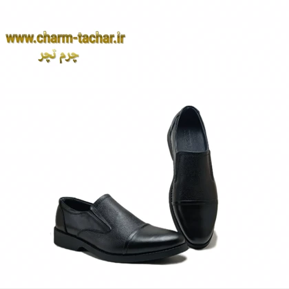 کفش رسمی مردانه چرم طبیعی مدل برت کد si973