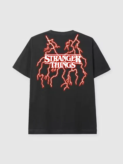 تیشرت استرنجر تینگز | تیشرت Stranger Things طرح Thunder Tee کد 104295