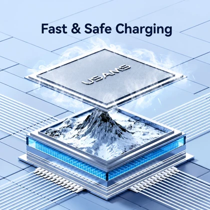 کابل تایپ سی یوسامز USAMS مدل SJ688 با جریان 3 آمپر 1 متر