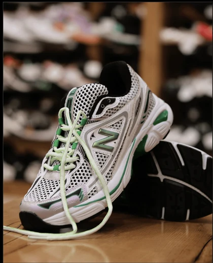 کفش کتانی نیوبالانس سبز 1064 new balance green بزرگ‌پا کد 274857