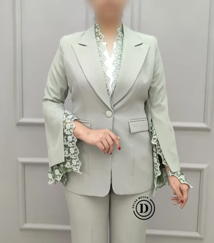 کت و شلوار توردار پریسان 579