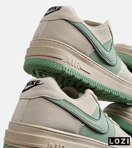 کفش مردانه و زنانه کرم سبز NIKE AIR FORCE