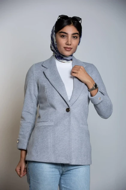 پالتو جناقی تک دکمه