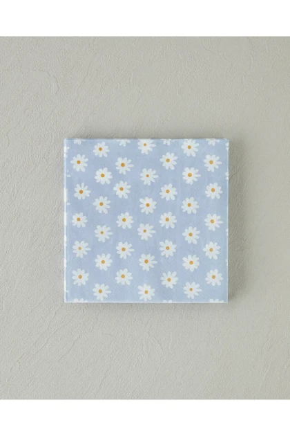 دستمال سفره کاغذی English Home مدل Spring Daisies - آبی