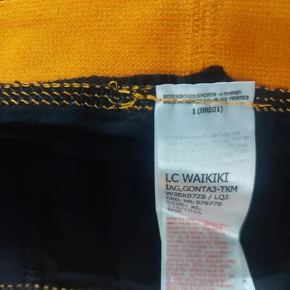 شورت پادار مردانه ال سی وایکیکی مدل W3EK87Z8 بسته 3 عددی