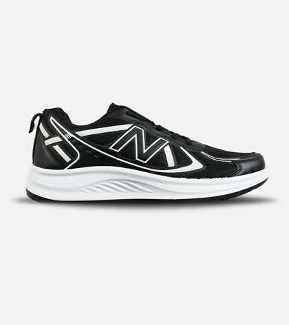 کفش کتانی مردانه و زنانه مشکی سفید NEW BALANCE