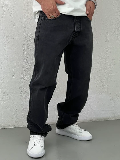 شلوار جین مردانه نیم بگ 7066