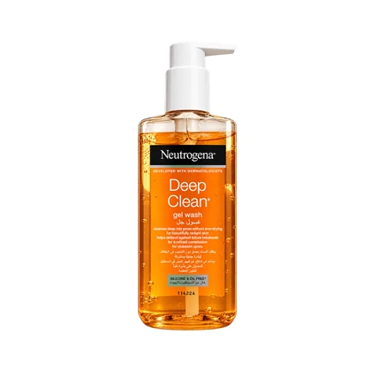 ژل شستشوی صورت نوتروژینا Neutrogena مدل Deep Clean