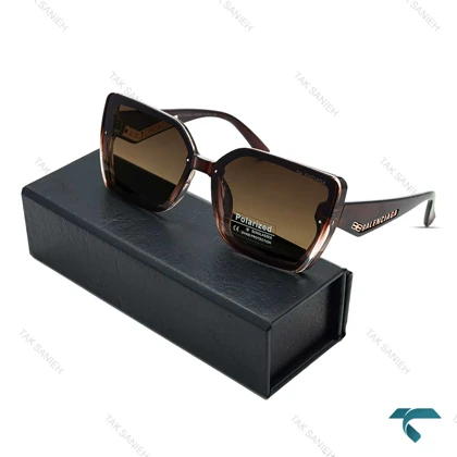 عینک آفتابی بالنسیاگا زنانه قهوه ای Balenciaga-6423-L