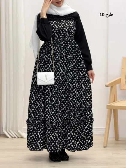 4293-پیراهن مزونی لاوین