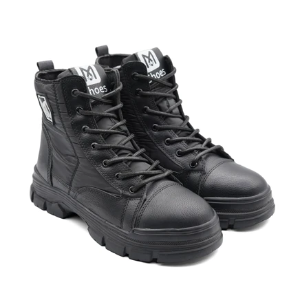 کفش نیم بوت کاپشنی زنانه مدل sneaker - 0110