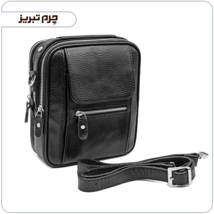 کیف دوشی مردانه چرم مدل WF96