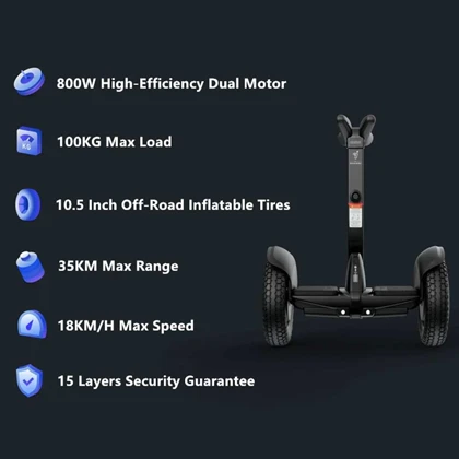 اسکوتر برقی اسپیکردار ناین‌بات شیائومی Mini Pro 2