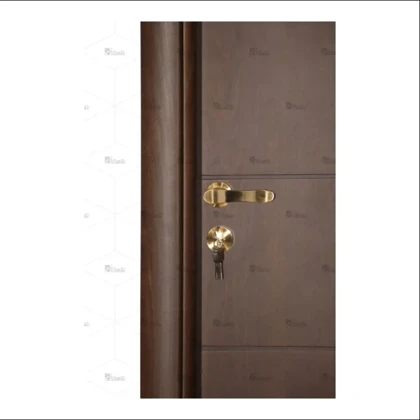 درب اتاقی ام دی اف 8 میل با روکش طبیعی مدل dm-23