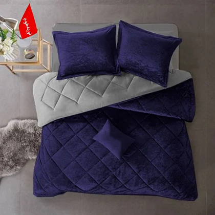 روتختی مینیمال مخمل طرح لوزی