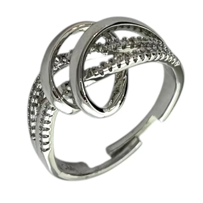 انگشتر زنانه مدل جواهری با قابلیت تنظیم سایز