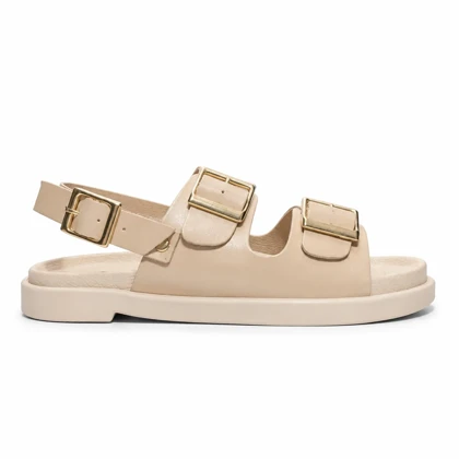 صندل زنانه زارا مدل روناک کرم کد 295355