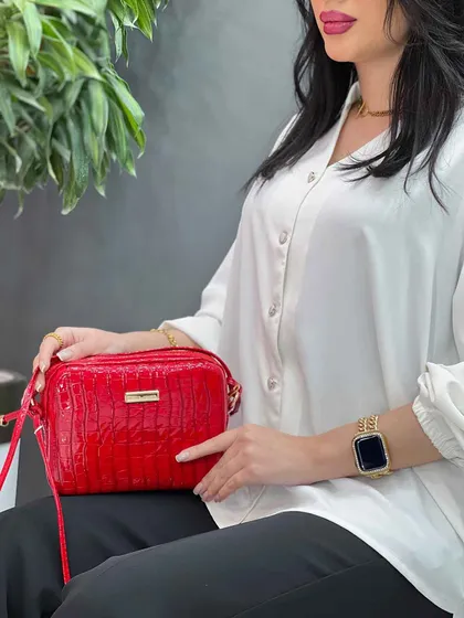 کیف طرح مربع بند گره‌ای