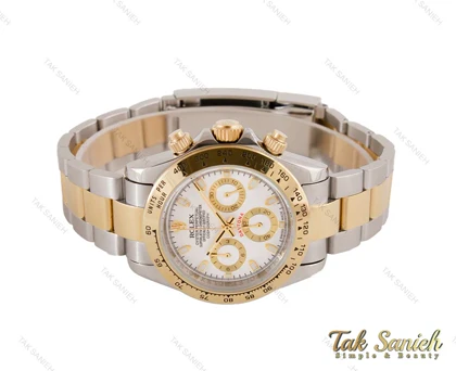 ساعت رولکس دیتونا مردانه دو رنگ طلایی سیلور Rolex-4067-G