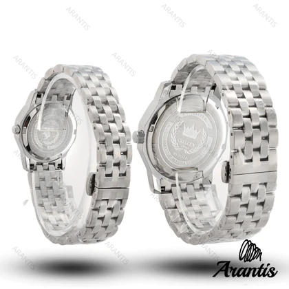 ساعت ست سیتیزن Diamond نقره ای صفحه آبی s-10187