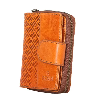 کیف پول و جاکارتی چرمی فندی FENDI مدل SBF0030