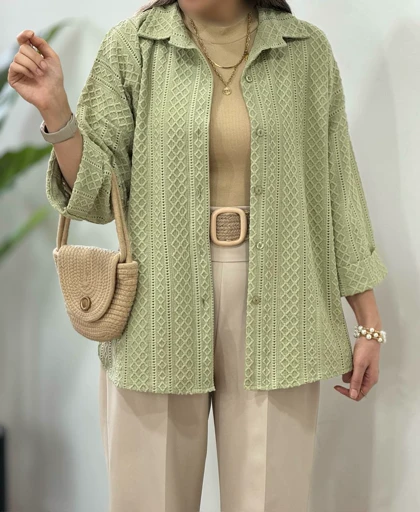 تونیک مانتویی سوزندوزی مراکشی 4 کد 2477