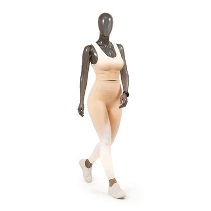 ست ورزشی زنانه بدنسازی سیملس نارنجی تای دای