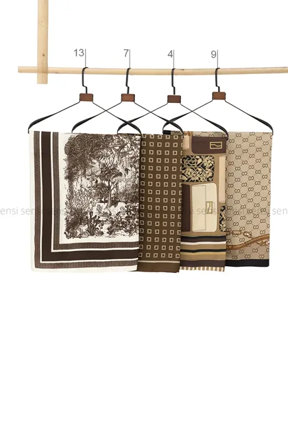 روسری فویلی طرح دارکد1005671