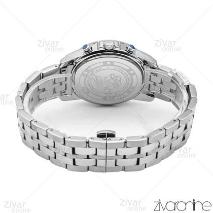 ساعت الکسا پریمیر A0103 مردانه سه موتوره سیلور صفحه سبز 106153