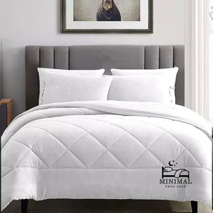 روتختی مینیمال کتان مخمل طرح لوزی