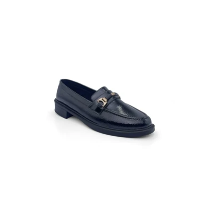 کفش کالج زنانه مدل Flat shoes - 0076_Black