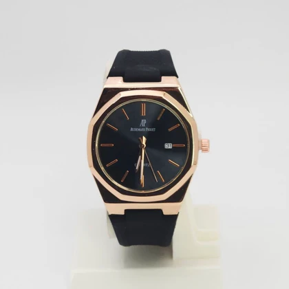 ساعت مچی مردانه اودمار پیگه 5760 Audemars Piguet با موتور کوارتز و بند سیلیکونی