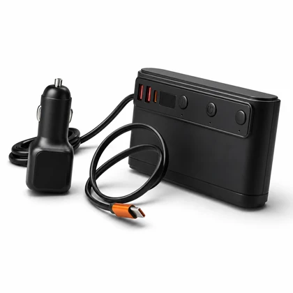 شارژر فندکی خودرو مدل Multi-Port-C35-L