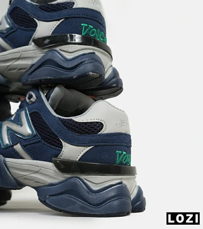 کفش کتانی مردانه سرمه ای سفید NEW BALANCE 9060