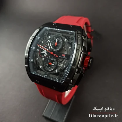 ساعت مچی مردانه اورجینال موتور ژاپنی برند مینی فوکوس سه موتور مدل Mf0399G.04 بند رابر