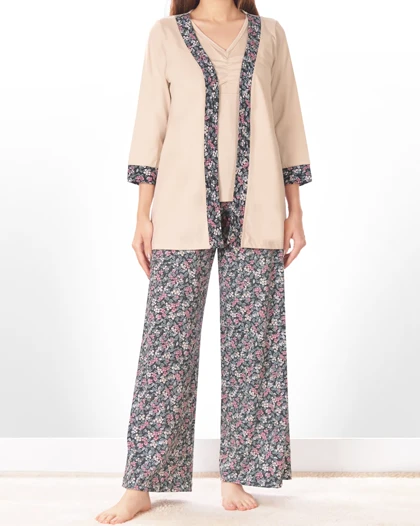 تاپ و ژاکت و شلوار نارین زنانه