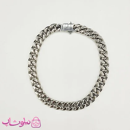ست گردنبند و دستبند مردانه Cartier کارتیه قفل اصلی کد 1300