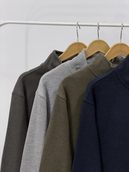 پلیور دورس مردانه جلو زیپ پیمان 2