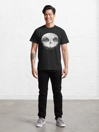 تیشرت کابوس پیش از کریسمس | تیشرت Nightmare Before Christmas طرح Jack Skellington Classic کد 108977