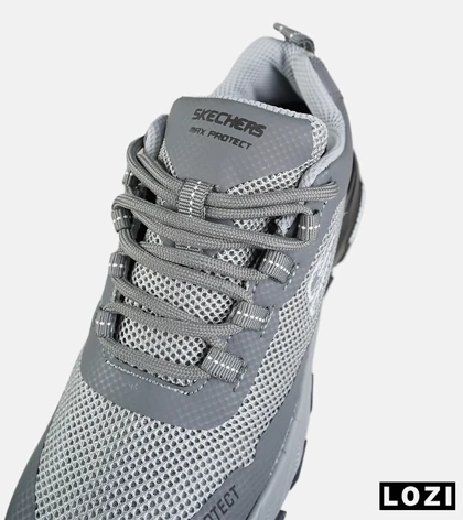 کفش کتانی طبی ورزشی طوسی SKECHERS max protect مدل 7790