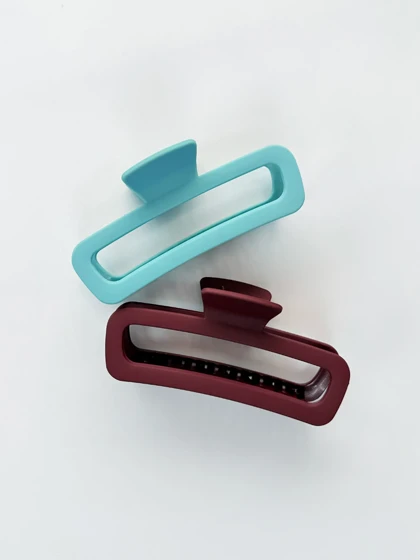 کلیپس مو شمعی مستطیل