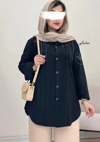 مانتو گلدوزی مهسا
