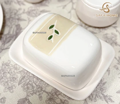 سرویس صبحانه خوری دوژان طرح فلور 25 پارچه