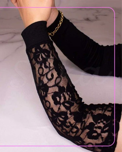 ساق دست زنانه گیپور مچ دار