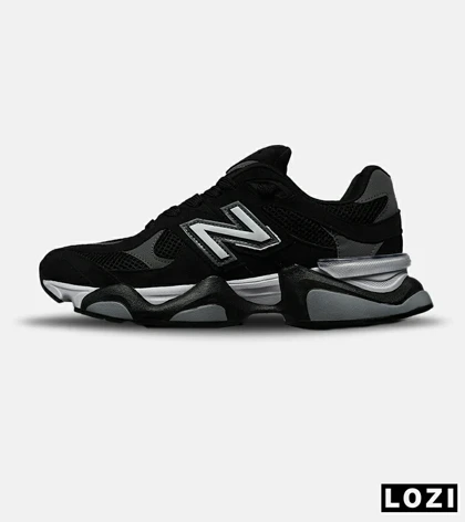 کفش کتانی مردانه و زنانه مشکی NEW BALANCE 9060 مدل 8369